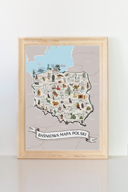 Baśniowa Mapa Polski