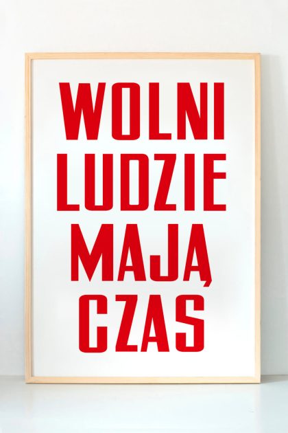 O wolności 70x100 cm
