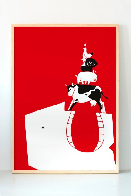 Piramida 70x100 cm