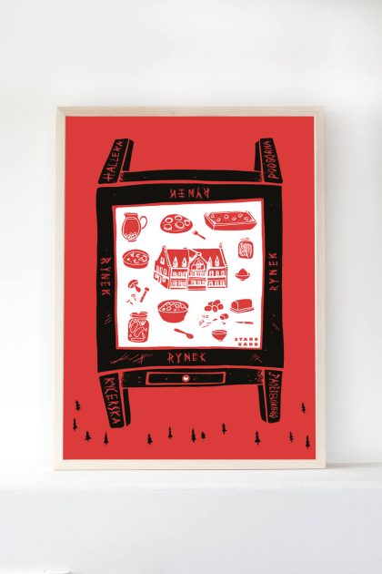 Rynek 50x70 cm