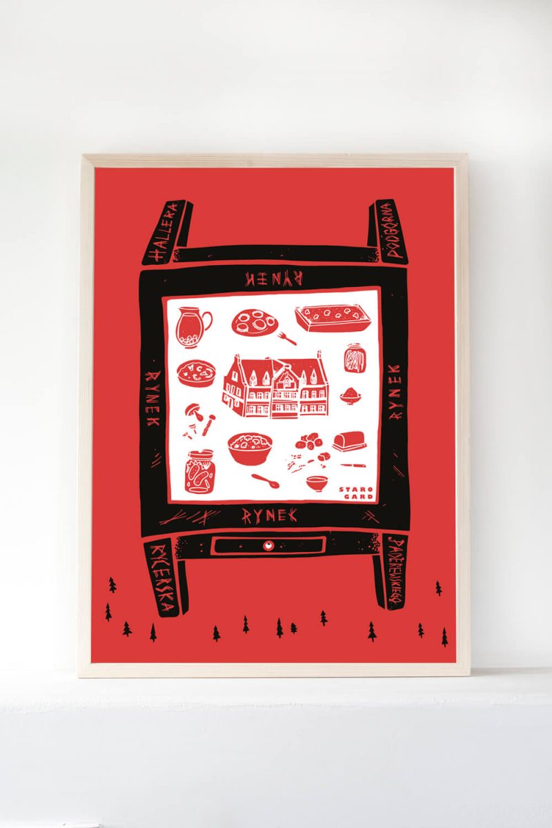 Rynek 50x70 cm