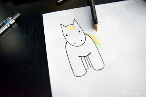 jak narysować konia